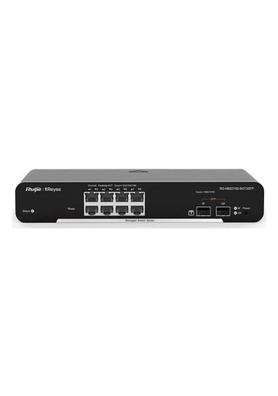 Ruijie Reyee Rg Nbs3100 8Gt2Sfp P 8 Port 10/100/1000 Swıtch