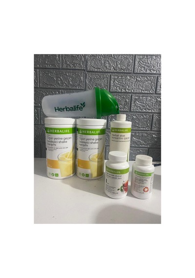 Herbalife 2 Adet+muzlu+aloe+çay+thermo+sahker