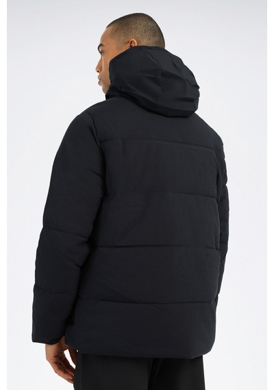 Reebok Mont Erkek Siyah Morsat Puffer Coat 000000000102697363