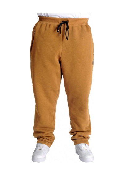Mode Xl Büyük Beden Erkek 3 İplik Eşofman Altı Fermuarlı Düz Paça 22507 Camel Camel