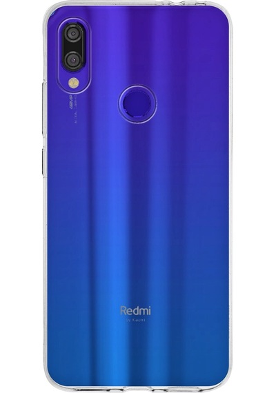 Xiaomi Redmi Note 7 Pro Kapak 1mm Şeffaf Silikon Kılıf