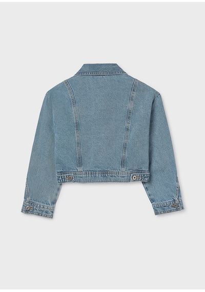 Kız Çocuk Denim Ceket Mavi 6406 Mavi