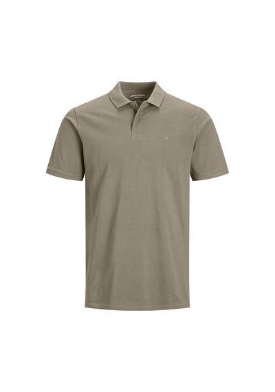 Jack & Jones Düz Renk Polo Yaka Tisört - 12136516 Coriander Çok Renkli