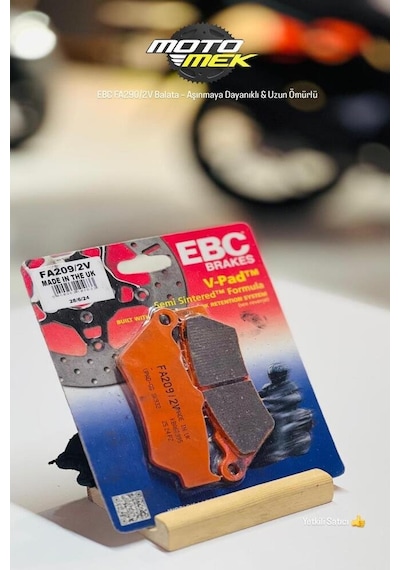 Ebc Fa290/2v Yarı Sinter Balata Aşınmaya Dayanıklı & Uzun Ömürlü