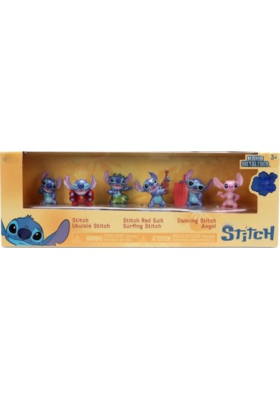 Stitch Nano 6'lı Diorama Figür Paketi