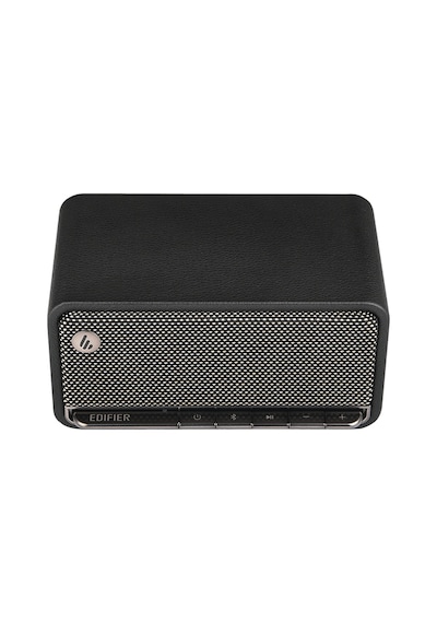 Edifier Mp230 20w Rms Bluetooth 5.0 Retro Tasarımlı Taşınabilir Kablosuz Hoparlör Ahşap Kabin, Aux/usb-c/tf Kart - Retro Siyah