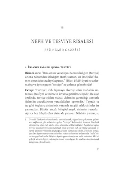 İnsan Nasıl İnsan Oldu : El-fusul Fi L-es İle Ve L-ecvibe