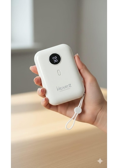 Lexroo H2 10000 Mah Power Bank Pd 20w Ve Usb 22.5w Fast Hızlı Şarj Dahili Type C Ve Lightning Çok Renkli
