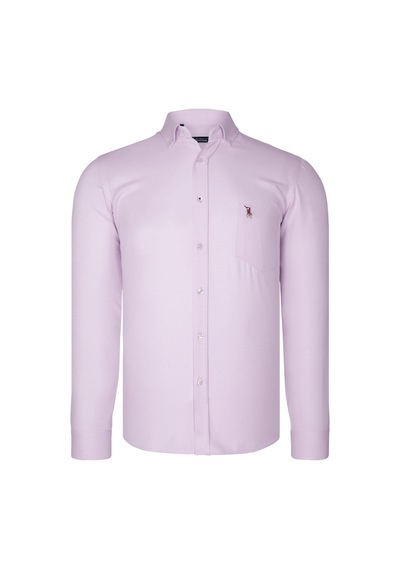 G985 Dewberry Erkek Gömlek-pembe Pembe