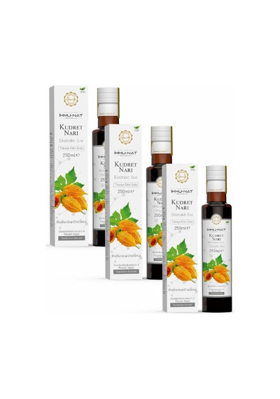 İmmunat Kudret Narı Ekstraktı Sıvı Eki 250 ml 3 Adet