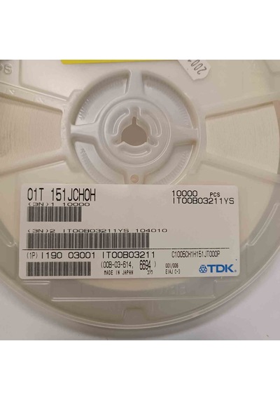 C1005ch1h151jt000p 150pf Smd Seramik Kondansatör 1000 Adet