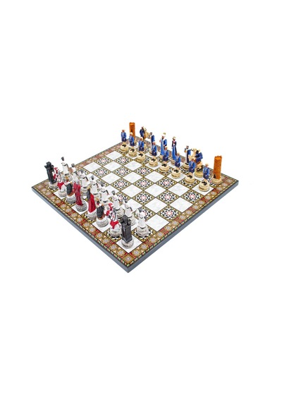 Mozaik - 718 - Desenli Katlanabilir Satranç Seddef36osm - Muratech - - Seddef36osm