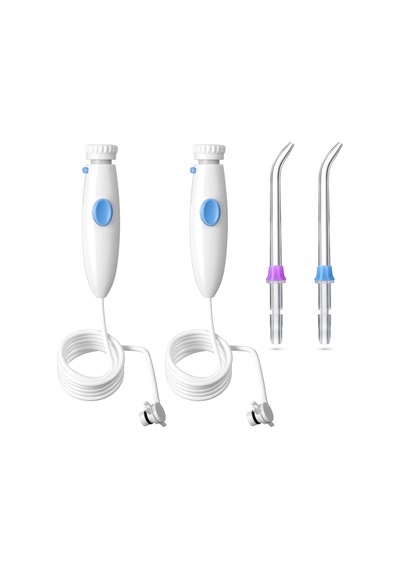Ağız Hijyeni Aksesuarları Standart Su Hortumu Plastik Saplı Flosser Yedek Jet Ucu, Waterpik Oral Sulayıcı Wp-100 Wp-300 Wp-660 Wp-900 4 Adet İle Uyumlu
