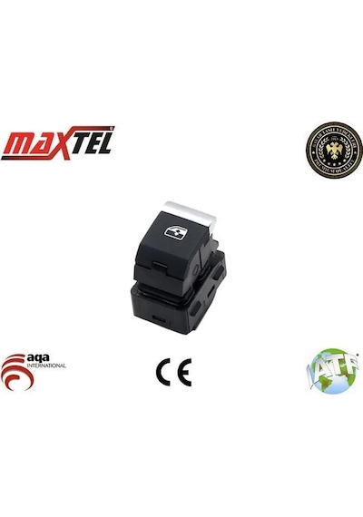 Cam Kaldırma Anahtarı Audı A6 2018- Sag Teklı Sıyah 4 Pın 8wd959855 1