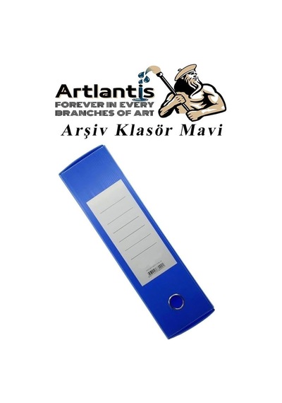 Mavi Arşiv Ve Proje Kutusu 29x36x15cm 10 Adet Arşiv Klasörü Lastikli Plastik Arşiv Klasörü Büro Okul Sınıf