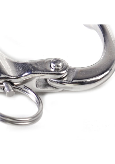 2'li Fırdöndülü Mandar Kilidi. 12mm. Snap Shackle. 304 Krom