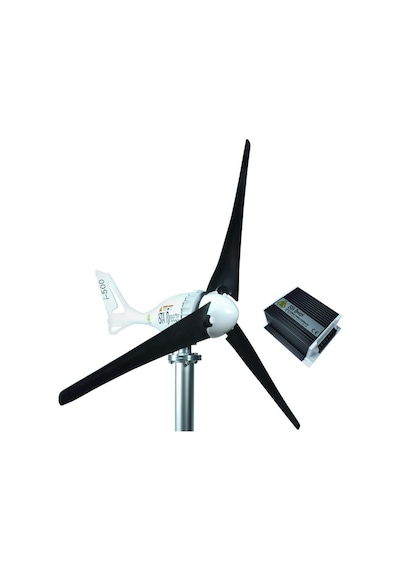 İsta Breeze İ 500 24 V Rüzgar Türbini + Hibrit Şarj Kontrol Cihazı Seti