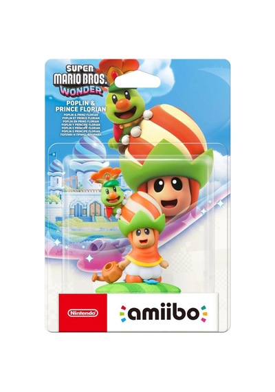Poplin & Prince Florian Super Mario Bros Wonder Serisi Amiibo