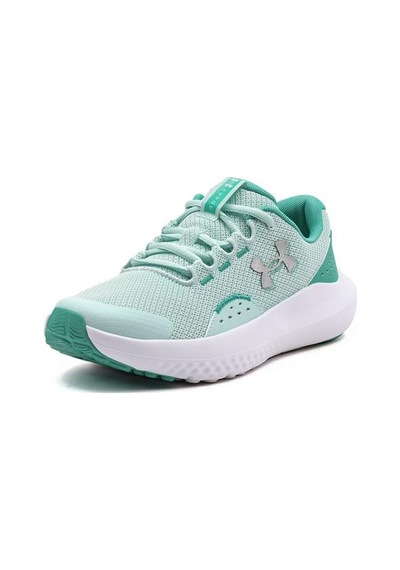 Under Armour Surge 4 Kız Çocuk Yeşil Koşu Ayakkabısı