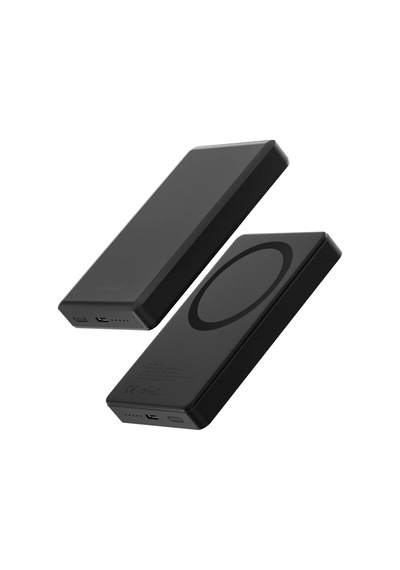 Alupac 10k 10.000 Mah 20w Type-c Ve 15w Kablosuz Şarj Çıkışlı Pd Hızlı Şarj Powerbank - Koyu Gri