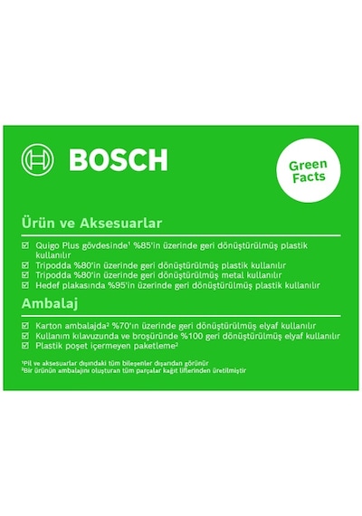 Bosch Quigo Plus Çizgi Lazer - 0603663602