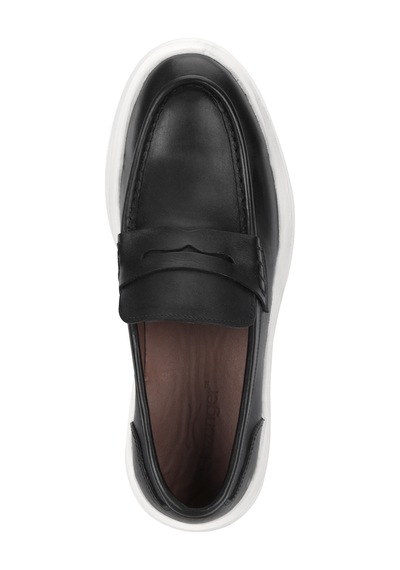 Slazenger York I Erkek Deri Siyah Comfort
