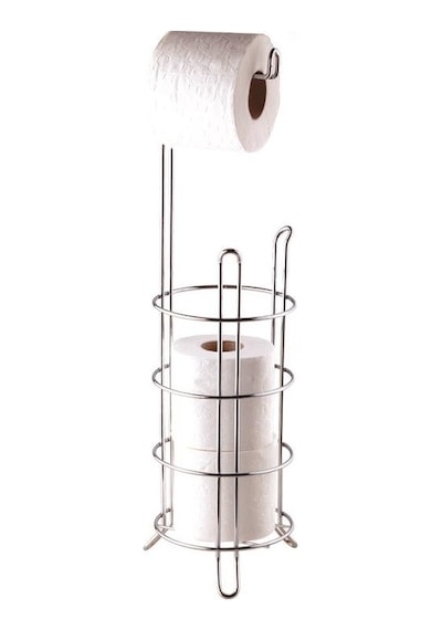 Suntel Mg-093 Ayaklı Yedekli Wc Kağıtlık Siyah