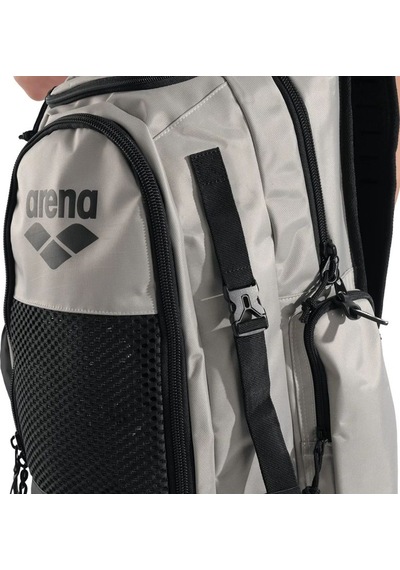 Arena All Set 45 Litre Unisex Gri Yüzücü Sırt Çantası 010234800 Açık Gri - Siyah