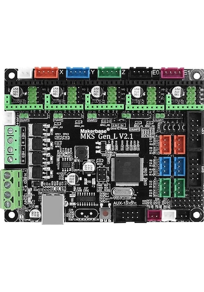 Makerbase Mks Gen L V2.1 3d Yazıcı Kontrol Kartı Lazer Cnc 5x Step Motor Sürücü Ramps A4988 Drv8825