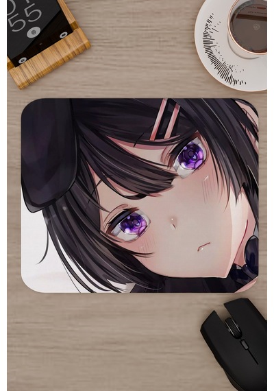 Bunny Girl Senpai Anime V5 - 22x18 Gaming Kauçuk Kaymaz Taban Mouse Pad Fare Altlığı