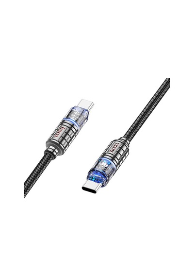 Hoco U122 Kristal Uç 60W Type-c To Hızlı Data Ve Şarj Kablosu