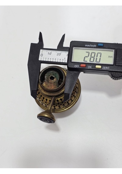 Antika Gaz Lambası Mekanizma Başlığı 029 Altın