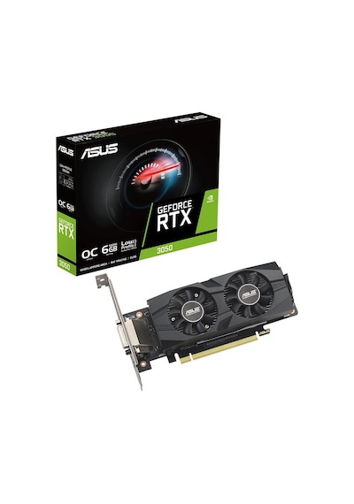 Asus Rtx3050 Lp Brk Oc Edition 6gb 96bit Ekran