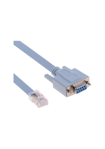 Cisco Kablo Db9 To Rj45 Konsol Bağlantı Kablosu Cisco Switch Router İçin Rj45 Erkek 9 Pin Dişi Konsol Kablosu Belirtilmemiş