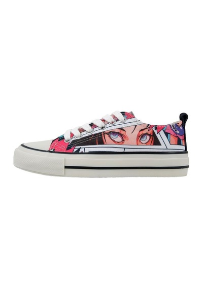Kadın Vegan Çok Renkli Sneakers - Lollipop Riot Tasarım