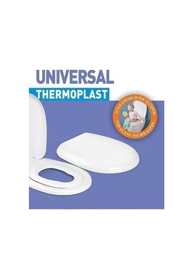 Nkp Universal Klozet Kapağı - Çocuk Adaptörlü 0340 Beyaz