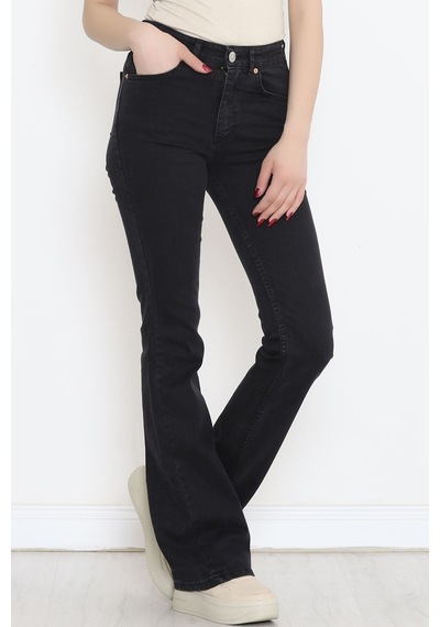 Mokashopin - İspanyol Paça Kot Pantolon Füme4 - 11878.1431. 001