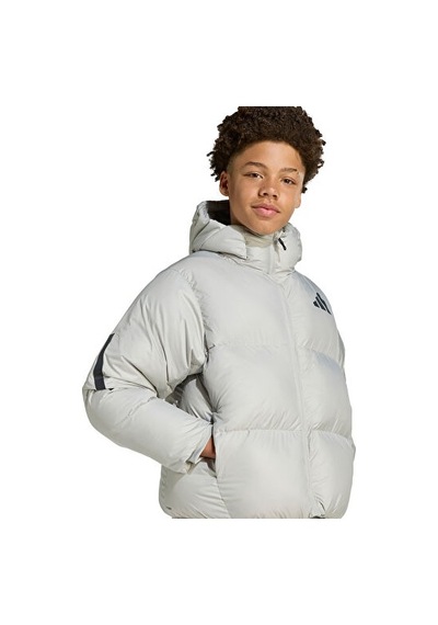 Adidas J Z.n.e. Jkt Genç Günlük Ceket Jv5863 Gri