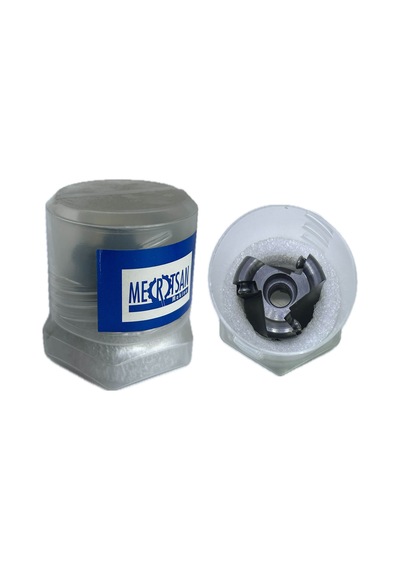 Mertsan Yüzey Tarama Başlığı D040-3 40x40 Mm Takım Ölçüsü, 3 Adet Rdmt 12 Kesici Uç Kullanır