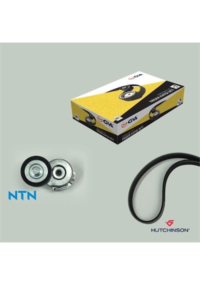 GVA 59A2929 Alternatör Gergi Seti Linea Punto Agila Astra H J Combo Corsa C D Merıva 1.3Cdtı Jtd K016Pk1320