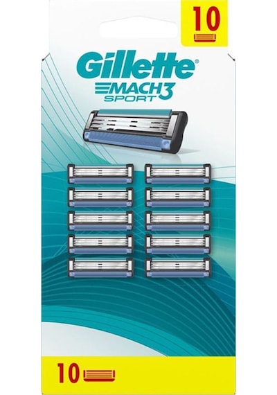 Gillette Mach3 Sport Yedek Tıraş Bıçağı 10'lu