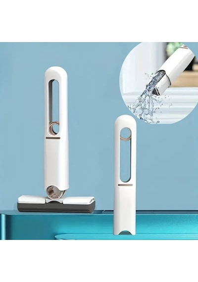 Mucit Home Tek Dokunuş Mini Mop Mutfak, Banyo, Cam, Araba Uyumlu