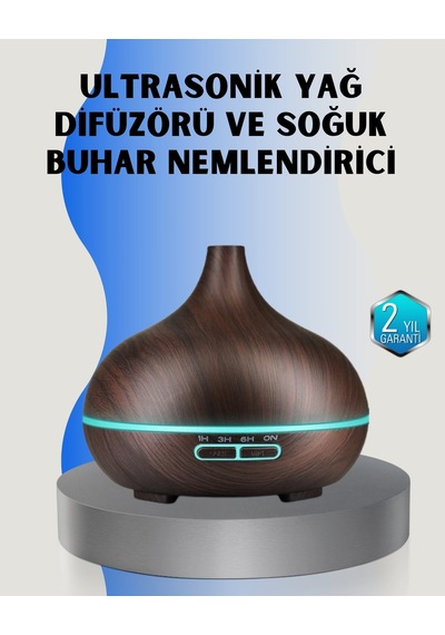 Ev Ve Ofis İçin Sessiz Ultrasonik Hava Nemlendirici Çok Renkli