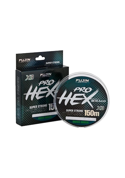 Fujin Pro Hex 8x 150mt Moss Green İp Misina 0,11 Mm