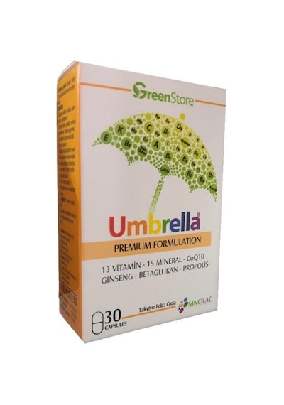 Umbrella Plus Premium Formulation 30 Kapsül