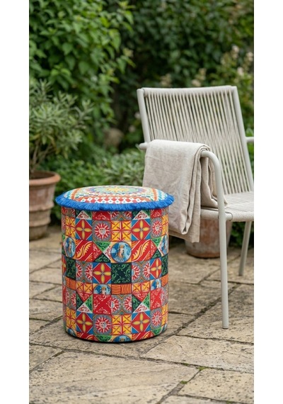 Solea Clover Puf Sarı