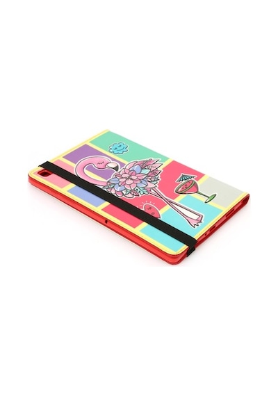 Lenovo Uyumlu Tab M10 Plus Tb-X606F 10.3" Kapaklı Kabartma Resimli Kılıf (514912698)