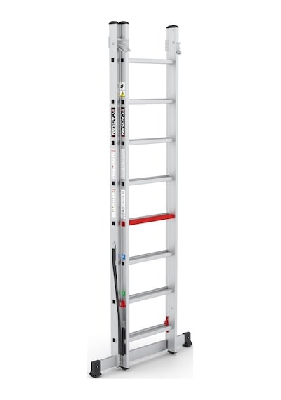 Çağsan PL003 2x8 Basamaklı Polysafe Çok Amaçlı İskele Merdiven