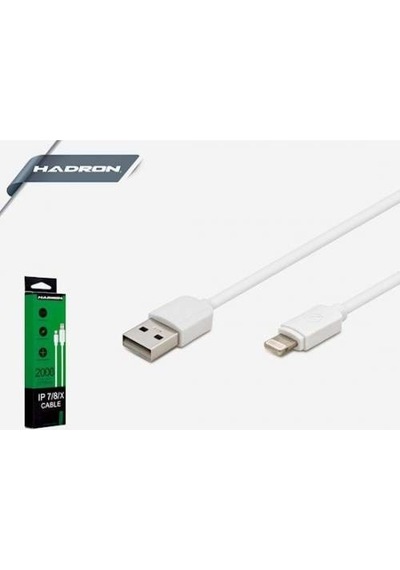 Hadron Hd4660 iPhone 6-7-8 X Apple Uyumlu iOS Kablo 2 Metre 1 Amper (383868384)