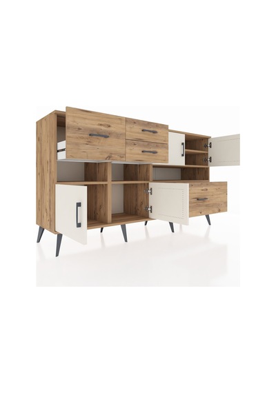 Kronos Konsol 5 Raflı 4 Çekmeceli 4 Kapaklı 176x59x99 Çam-aytaşı/ Çam-aytaşı/çam Kronos Konsol 5 Raflı 4 Çekmeceli 4 Kapaklı 176x59x99 Çam-aytaşı/ Çam-aytaşı/çam